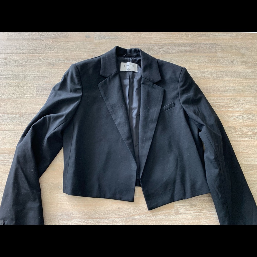 Babaton Black Blazer in size XS